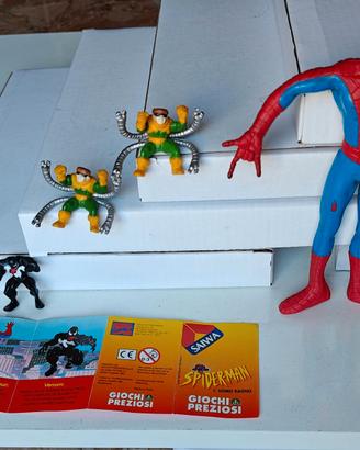 Action Figure Spider-Man & Co. 1978 (Flexi) e 1990