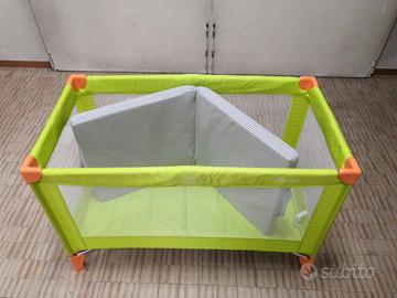 Lettino pieghevole da viaggio Giordani +materasso