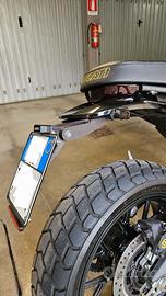 Portatarga alto Ducati scrambler 800 next gen