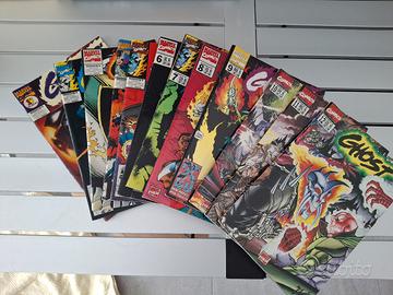 Fumetti ghost Rider numeri 1-12 ITALIANO Panini Co