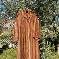 pelliccia visone bianco