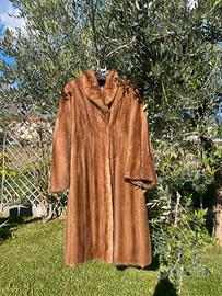 pelliccia visone bianco