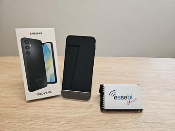 Samsung Galaxy A16 128 GB 4G Blue Black Nuovo