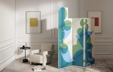 Paravento divisorio una oprera di Gacomo Balla