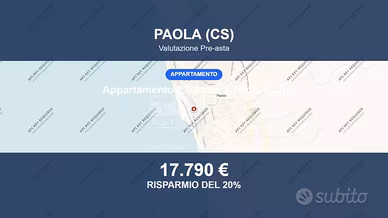 Immobile in asta di 50 m² a Paola