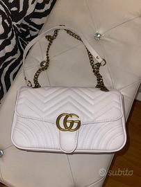 Borsa Gucci bianca/panna