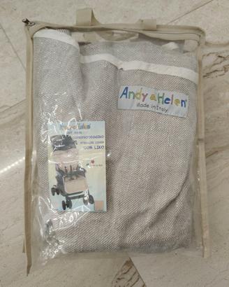 Andy & Helen copri passeggino 100% lino 9002L