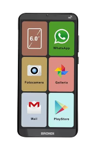 telefono BRONDI AMICO SMARTPHONE XL nuovo!!!!