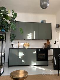 9 Ante cucina grigio verdi finitura opaca