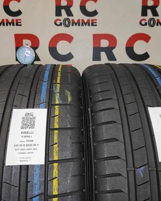 2 GOMME 245/30 ZR20 90Y PIRELLI P ZERO L – ESTIVE