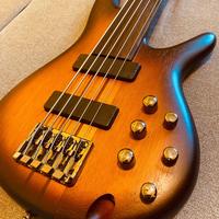 Basso 5 corde fretless Ibanez SRF705F Portamento