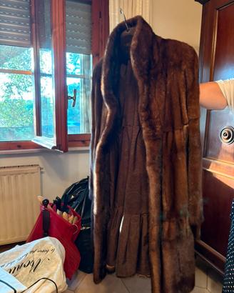 Cappotto lungo Saga Mink