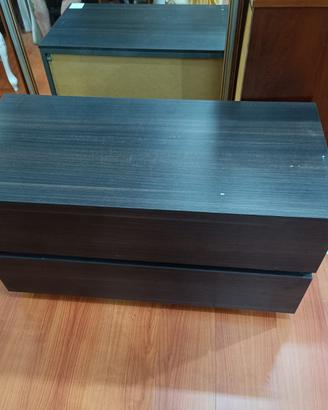 Cassettiera Nera in Stile Moderno – 25190