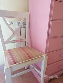 sedia shabby chic 
