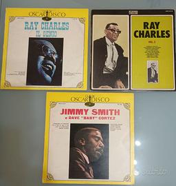 3 LP JAZZ Ray Charles Jimmy Smith organ Hammond B3