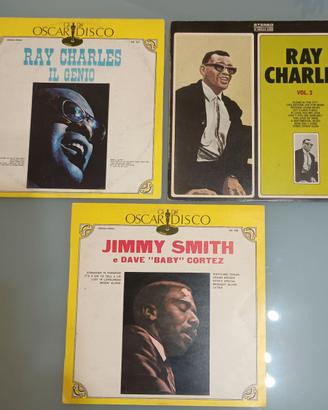 3 LP JAZZ Ray Charles Jimmy Smith organ Hammond B3