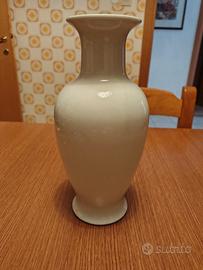 Vaso in porcellana bianca Veracruz