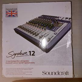 Mixer Soundcraft  Signature 12