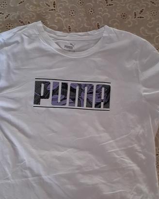  T-shirt PUMA da uomo, colore bianco, 
