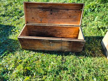 3casse legno massiccio 