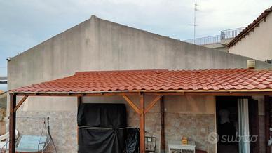 Pergolato in legno completo mt. 6x3