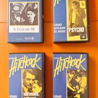 4 Videocassette VHS di Alfred Hitchcock