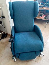 poltrona motorizzata con joystick - trattabile 