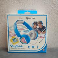 Cuffie Stereo Bambini Play Patch spedizione 0,99