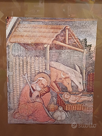 Quadro Immagine Religiosa Arte Sacra Nascita Gesù