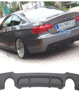 DIFFUSORE BMW E92 E93 LOOK M PERFORMANCE NERO OPAC