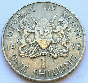 KENYA 1 shilling 1978 km# 14