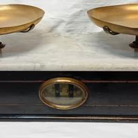 antica bilancia francese a due specchietti 