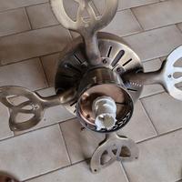 ventilatore a soffitto con luce 