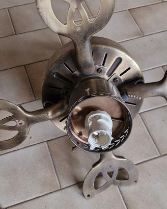 ventilatore a soffitto con luce 