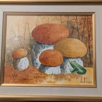 quadro Zanetti Isidoro acquerello