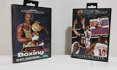Lotto 2 Giochi SEGA Mega Drive PAL completi CIB
