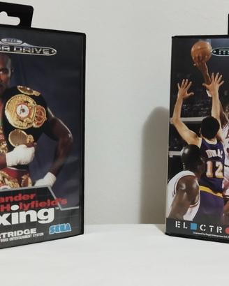 Lotto 2 Giochi SEGA Mega Drive PAL completi CIB