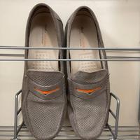 Loafers Bata grigi – taglia 41 – pelle scamosciata