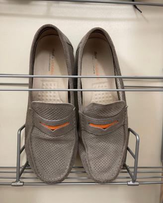 Loafers Bata grigi – taglia 41 – pelle scamosciata