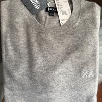 Uniqlo Kaws maglione cachemire grigio taglia L