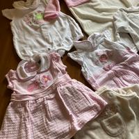 6 vestiti /body bimba Thun 0/6 mesi