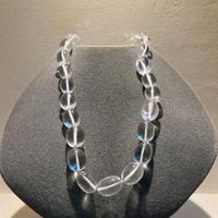 Collana semplice in cristallo di rocca