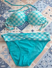 Costume 2 pezzi power flower tg 52/54 Nuovo