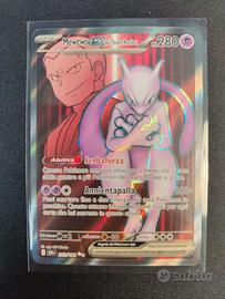 Mewtwo EX del Team Rocket Rivali Predestinati ita