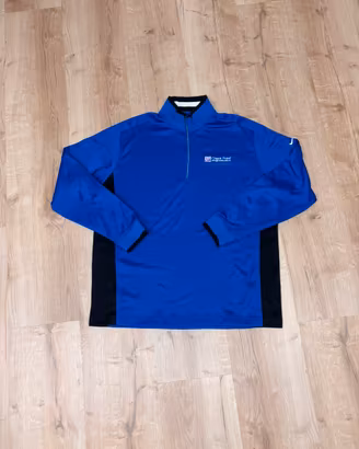 Felpa con Zip Nike Dri-FIT Blu - Taglia XL