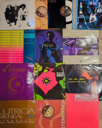 set lotto 13 dischi mix 12'' Hip Hop Rap anni 90