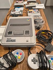 Super Nintendo + 7 giochi - 1995/96