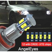 KIT LAMPADE OCCHI ANGEL LED 120W BMW E90 E92 X5 E7