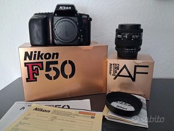Nikon F50 F 50 + Zoom Nikkor 35 70
