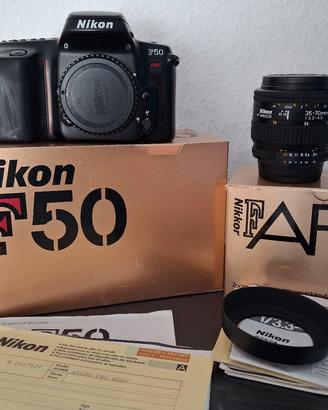 Nikon F50 F 50 + Zoom Nikkor 35 70